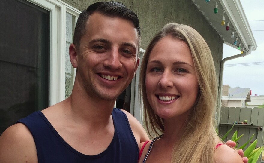 Aaron Quinn and Denise Huskins in <em>American Nightmare.</em>