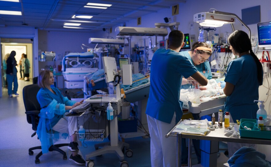 The NICU at Galilee Medical Center was the first part of the hospital to move underground.