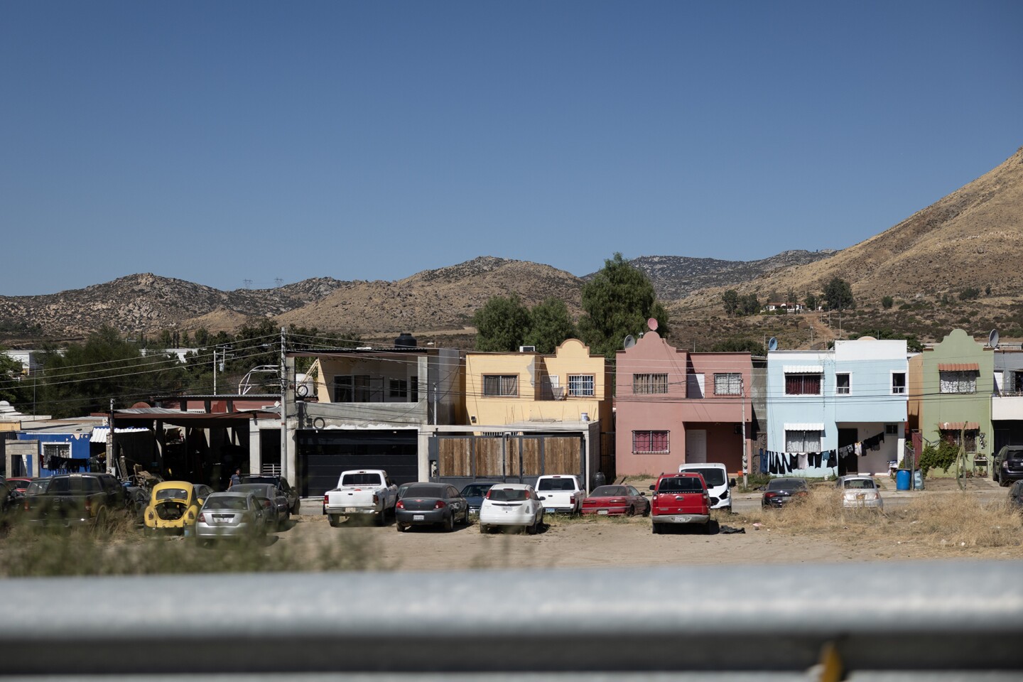 The San Pablo community near the Recicladora Temarry de Mexico S.A. de C.V. plant in Tecate, Baja California, Mexico, on Oct. 19, 2023.