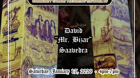 Opening Reception: David 'Mr. Bizar' Saavedra