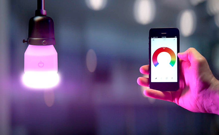 LIFX smart bulbs raised over $1 million on Kickstarter and another couple million from professional investors.