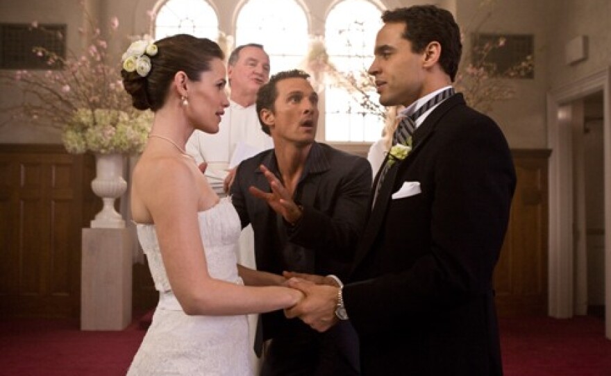 Matthew McConnaughey is seeing ghosts but Jennifer Garner is the real thing in Ghosts of Girlfriends Past