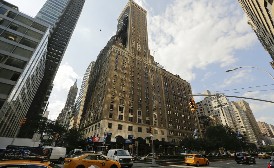 A view of the Trump Park Avenue building in New York. President Trump's properties have been attracting a large and generous circle of buyers, from wealthy Russians to a Chinese businesswoman, and many questions are being raised about the ethics of these deals.