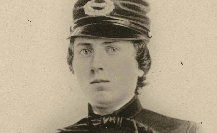 First Lt. Alonzo Cushing, shown in an undated photo provided by the Wisconsin Historical Society, is expected to get the nation's highest military decoration this summer — the Medal of Honor — nearly 150 years after he died at the battle of Gettysburg.