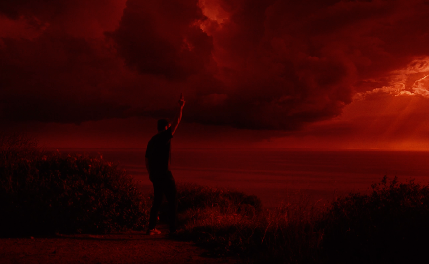 Brandon Shypkowski stars in Brendan Haley's apocalyptic "Scorch Marks." (2026)
