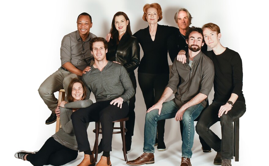 A 2019 photo of Cygnet Theatre's "Angels in America" cast.