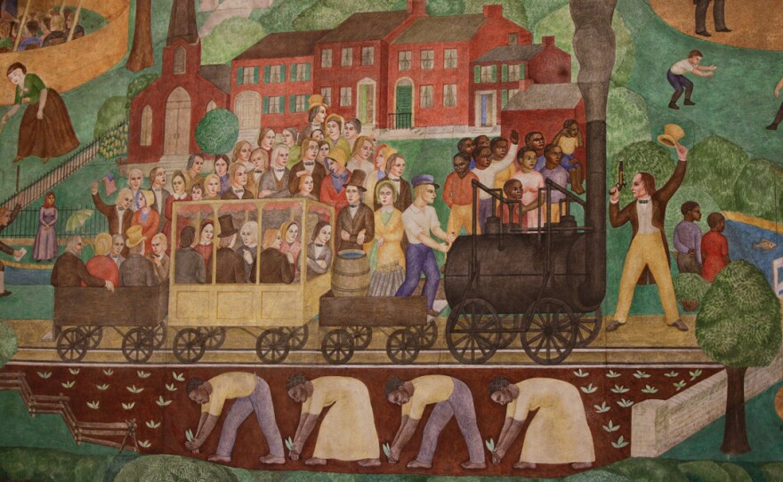 Fresco by Ann Rice O'Hanlon at the University of Kentucky.