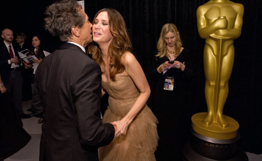Kristen Wiig proving she may always be a bridesmaid but never a bride.