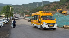 This photo released by Xinhua News Agency, shows a scene at the rescue site of the Liushenyu coal mine in Changzhi city, China's Shanxi Province, Saturday, May 23, 2026.