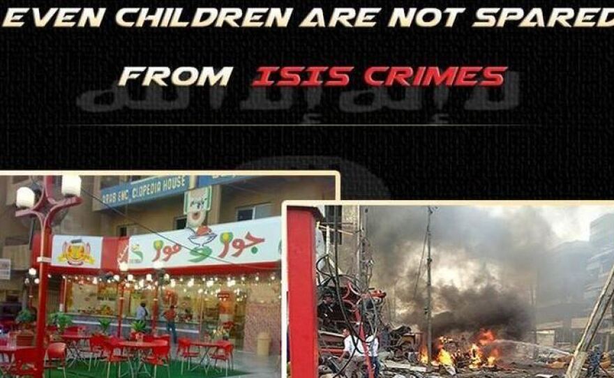 From a "Think Again Turn Away" Twitter post.