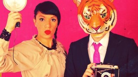 Magda Giannikou and one of her co-conspirators from her Banda Magda.