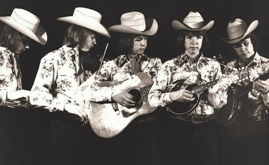 Mark O'Connor plays the five instruments he was studying at age 12 - fiddle, guitar, mandolin, banjo and dobro.