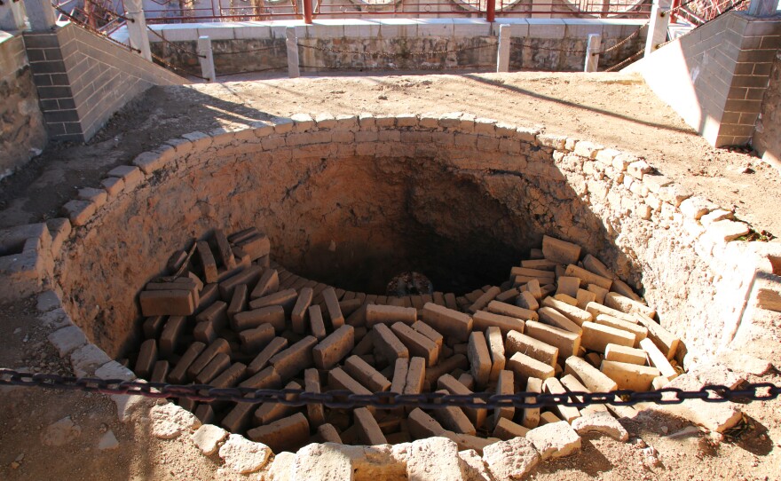 Kilns like this one were used to bake bricks for the construction of a section of the Great Wall dating from the Ming Dynasty (1368-1644). Resident Xu Guohua, the descendant of an official who helped build the wall, discovered the kilns and included them in a museum he founded to display Great Wall artifacts.