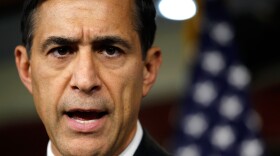 U.S. Rep. Darrell Issa (R-CA) speaks to the media during a news conference May 28, 2010 on Capitol Hill in Washington, DC.