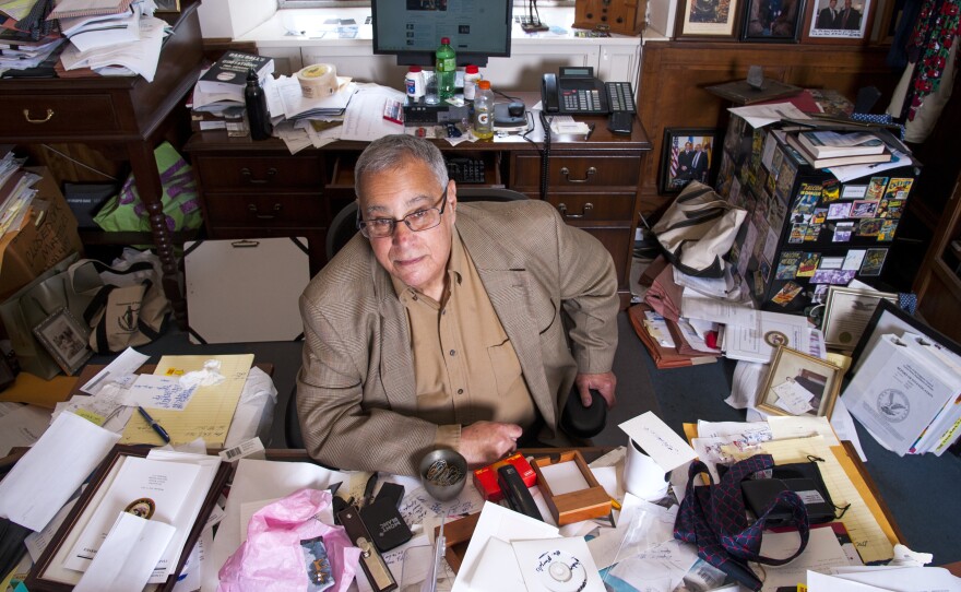 David Margolis at his desk in June 2015.