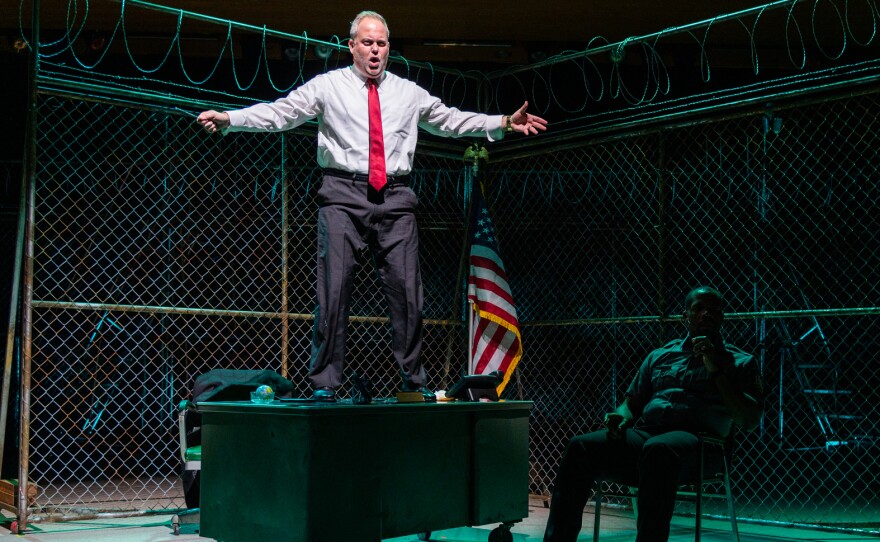 Corey McKern as Pizarro and Derrell Acon as Roc.