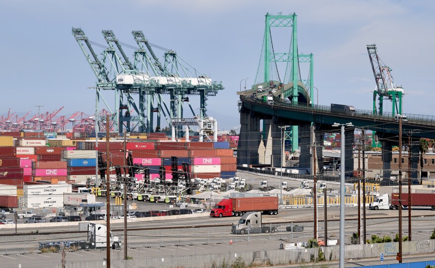 The sprawling Ports of Los Angeles and Long Beach are consistently rated among the least efficient in the world. The shipping industry says it must automate more of the operations to stay competitive.