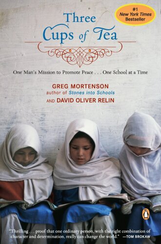 Three Cups of Tea by Greg Mortenson Book Cover