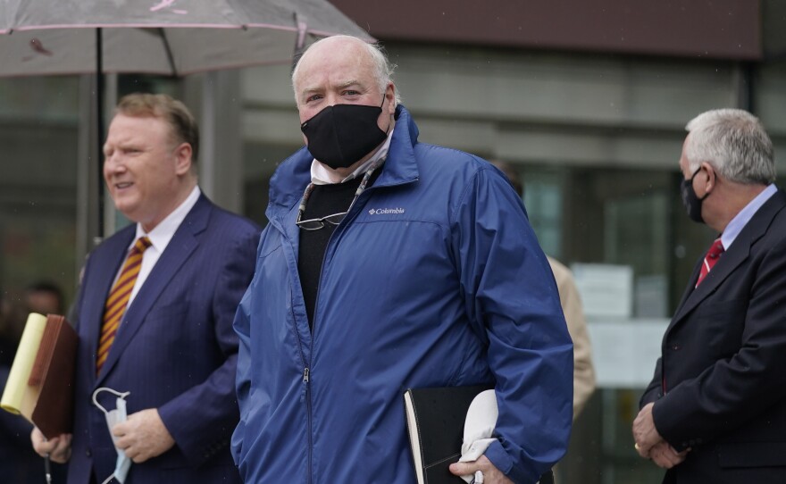 A Connecticut prosecutor says the Kennedy cousin Michael Skakel, shown here, will not face a second trial in the 1975 murder of teenager Martha Moxley in Greenwich.