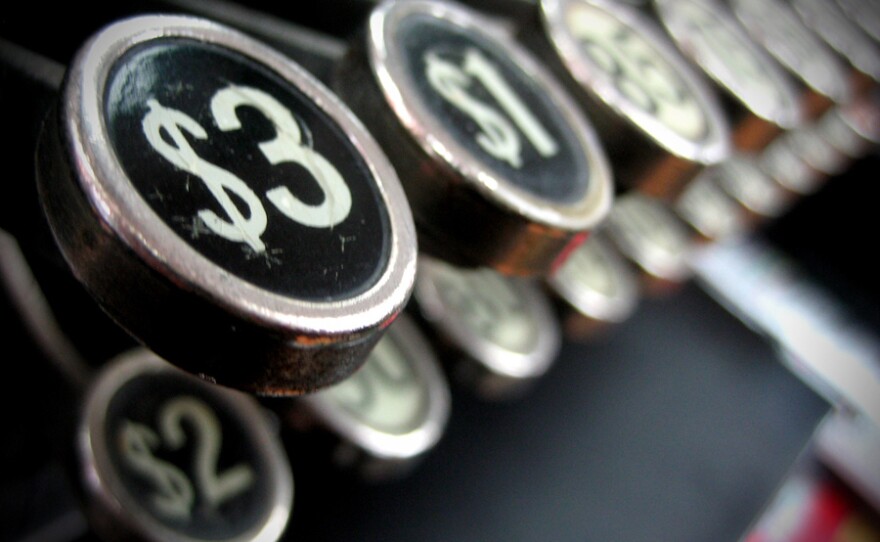 Old Fashioned Adding Machine