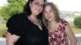 Mara Hansen (left) and her daughter, Zoey. Mara says the training she got at the for-profit ITT Technical Institute helped her land a job at FEMA.