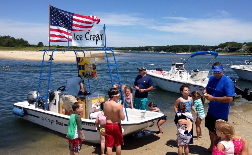 Around the country, a handful of vessels like the Ice Cream Boat peddle food on oceans, lakes and rivers.