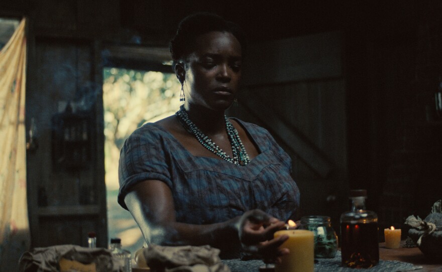 Wunmi Mosaka plays Annie in "Sinners." (2025)