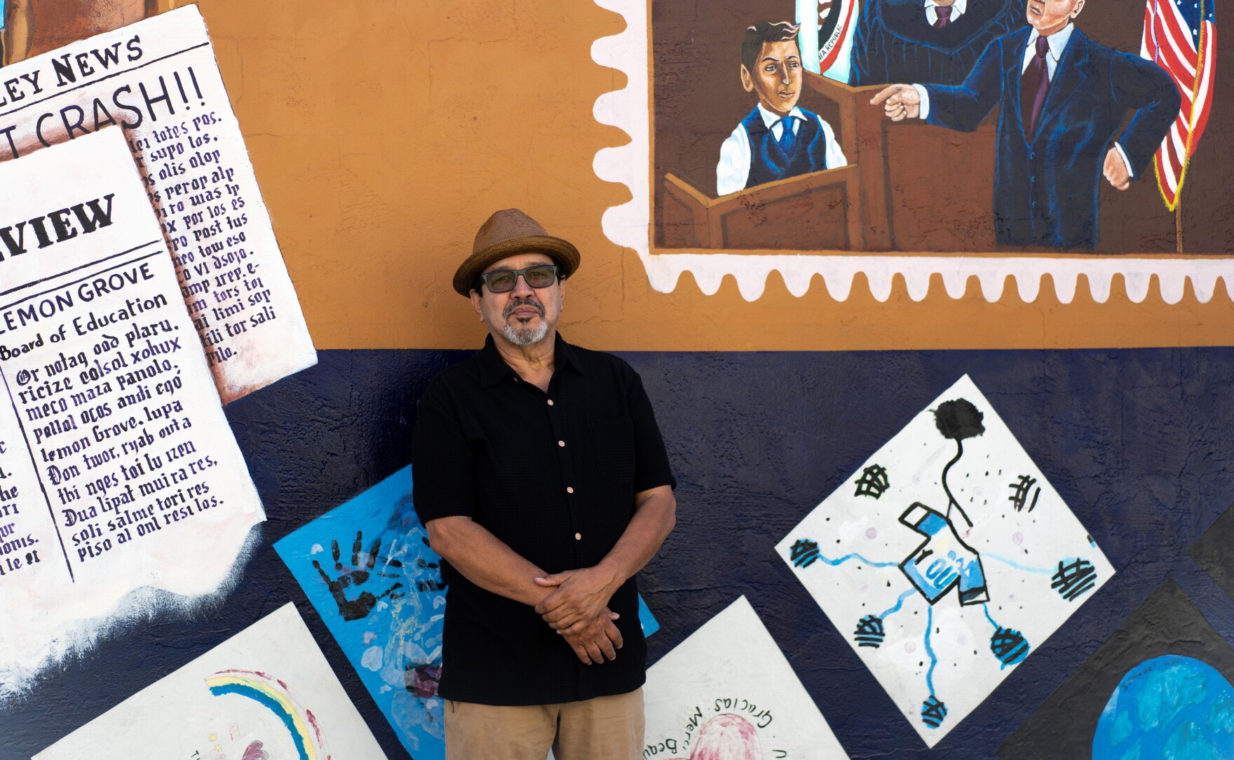 Lemon Grove mural preserves nearlylost history of 'José Crow' segregation KPBS Public Media