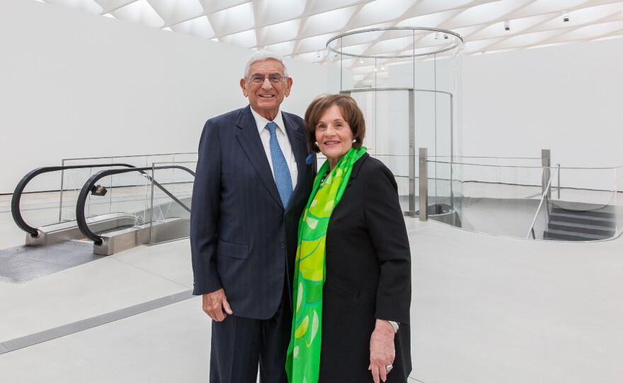 Eli and Edythe Broad have been collectors for more than 40 years.
