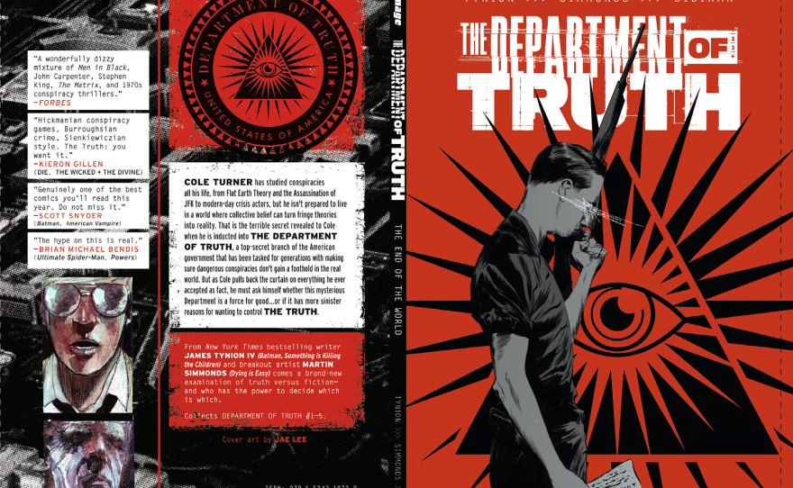 "The Department of Truth" is librarian Steven Torres Roman's favorite pick of this year's Eisner nominees.
