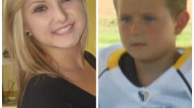 Hannah Anderson, 16 (L) and her brother, Ethan Anderson, 8, were allegedly abducted from the city of Boulevard in San Diego's East County on August 3, 2013 at 5 p.m.