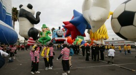 Balloons at a previous Big Bay Balloon Parade. 