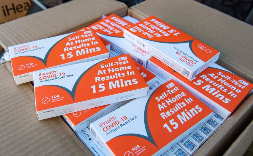 Rapid at-home Covid-19 tests were a hot commodity in many parts of America in January.
