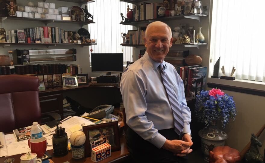 San Diego County Supervisor Ron Roberts in his office, Nov. 7, 2017.
