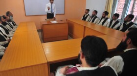 Pakistani men who worked for the Taliban attend a class at Mishal, an army-run rehabilitation center in Pakistan's Swat Valley, on July 5, 2011. This and similar centers are trying to re-educate men taken in by the Taliban, who ruled Swat before the military drove out the insurgents in 2009.