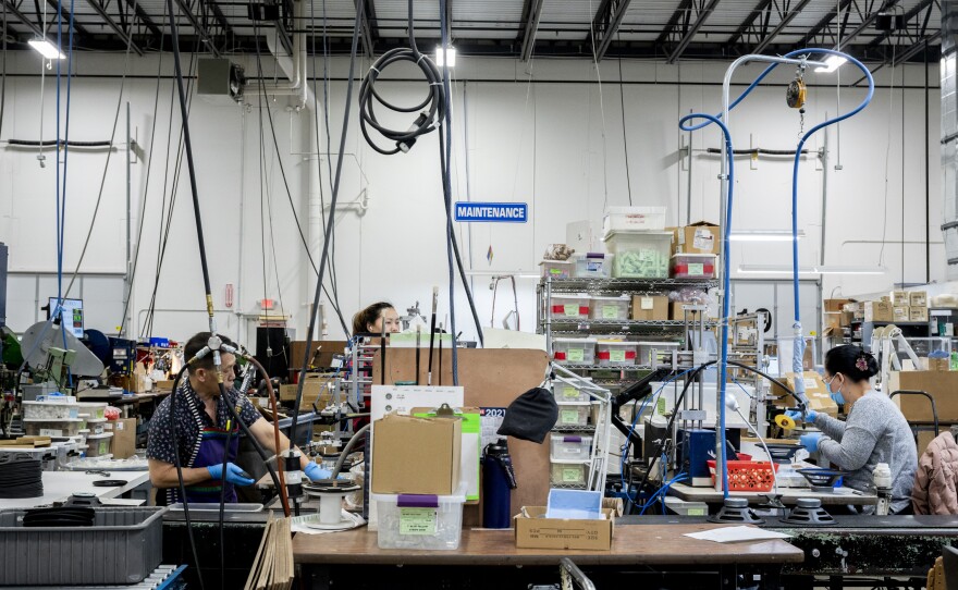 Dan Digre would like to expand his operations at his St. Paul factory, but the high cost of tariffs on imported parts has limited growth.