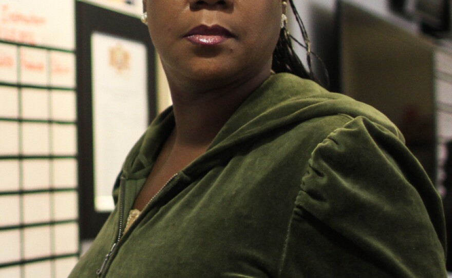 Sybrina Fulton, the mother of Trayvon Martin, appears for an interview with NPR's Michel Martin at <em>Tell Me More</em>.