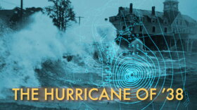 Promotional graphic for the program "The Hurricane Of '38."