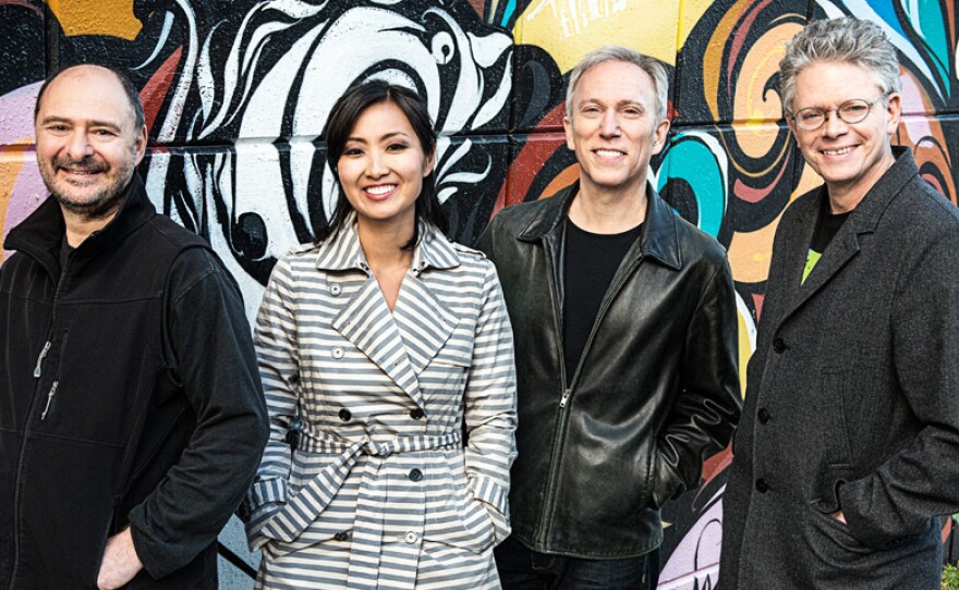 Over four decades, the Kronos quartet (from left, John Sherba, Sunny Yang, Hank Dutt and David Harrington) has premiered more than 800 pieces.