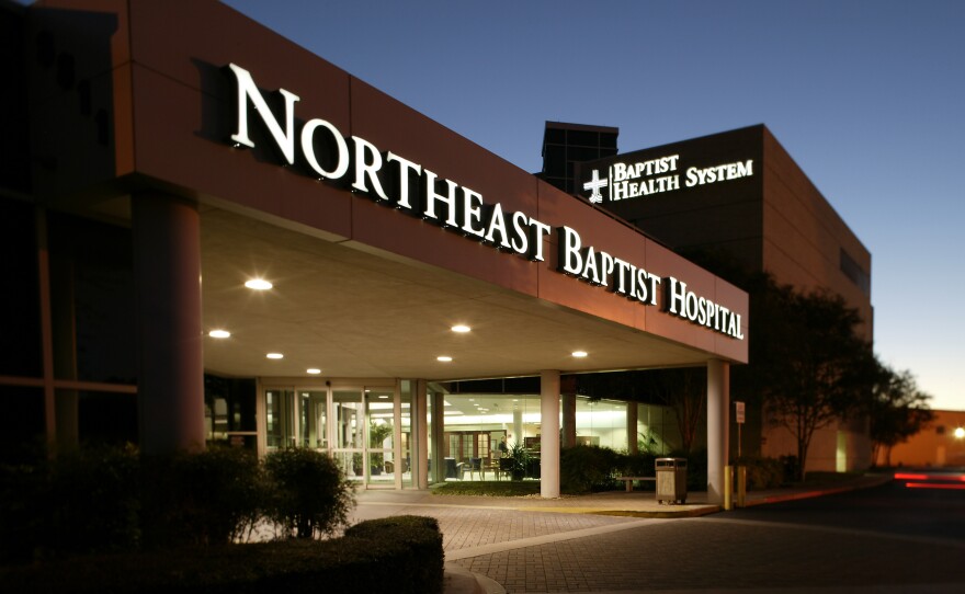 Northeast Baptist Hospital, one of five hospitals within the Baptist Health System in San Antonio.