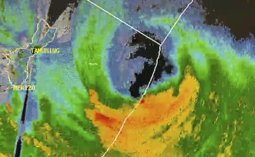Typhoon Mawar brought 140mph winds and storm surges.