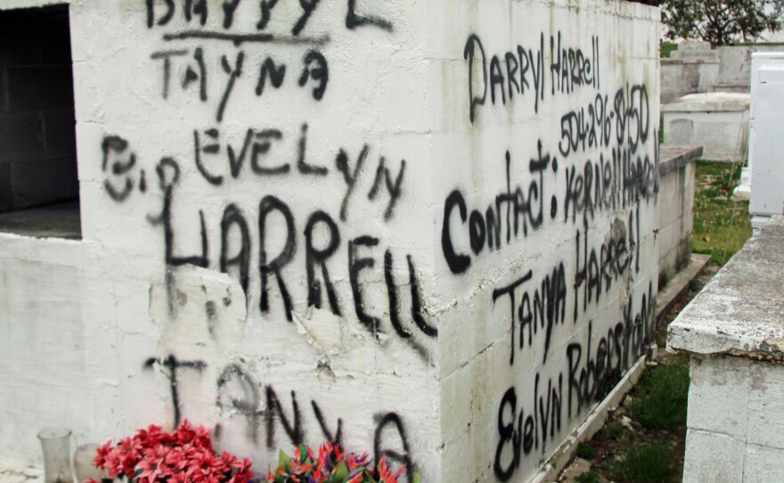 Since Hurricane Isaac, some people have gone to great lengths to ensure their loved ones' tombs are never lost.