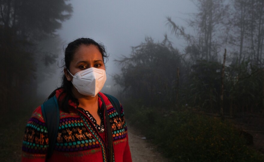 Ofelia Pérez Ruiz, 39, is a midwife in San Cristobal de las Casas, Chiapas, Mexico. She has lobbied — unsuccessfully — for protective equipment for midwives.