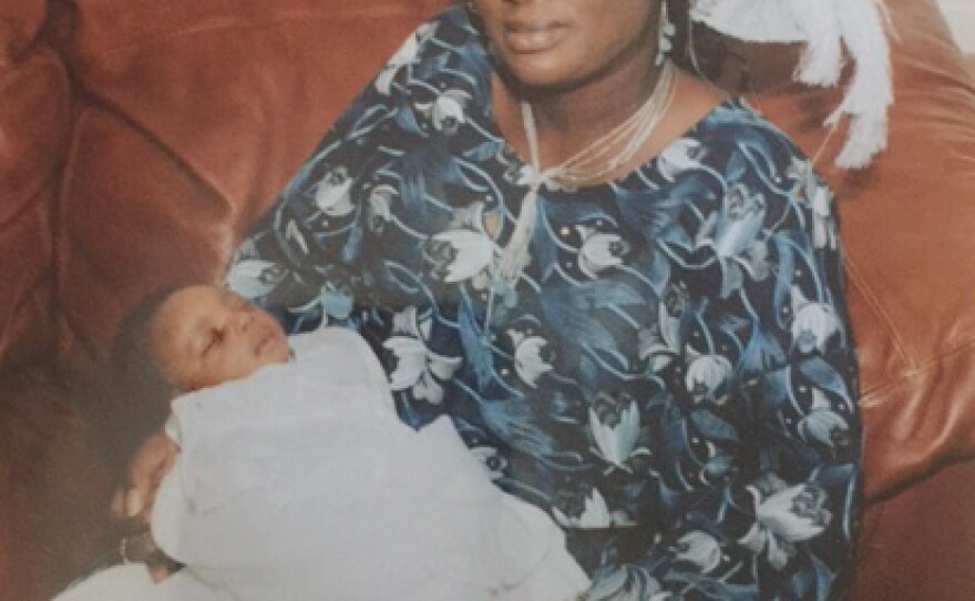 Rosemary Owolabi with her son Ibukun soon after he was born in September 2005.