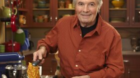 Master chef Jacques Pépin prepares a perfect veal cutlet.