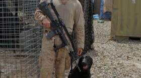 Cpl. Jeffery Rodriguez and Dharma