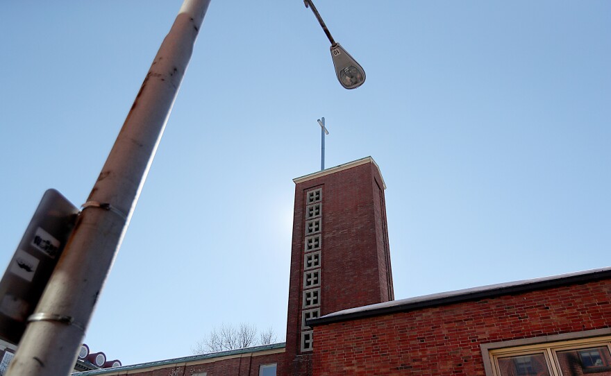 The University Lutheran Church in Harvard Square has become a sanctuary space for undocumented people.