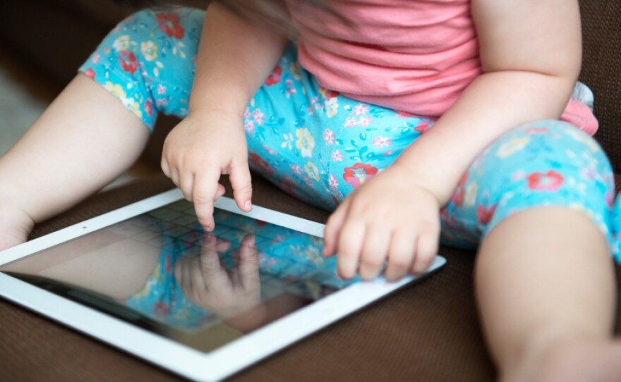 In little hands, a tech gadget can quickly turn from a toy to a cash register.