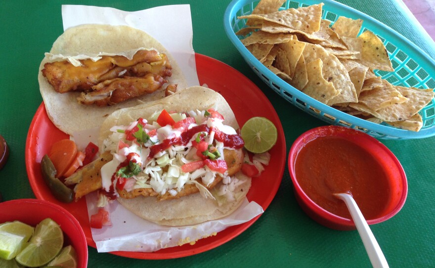 The fish tacos in San Felipe, Mexico, where Rubio's founder Ralph Rubio got the inspiration for his restaurant chain.