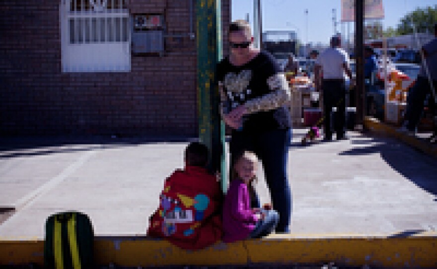Bianka Luna owns a Chinese restaurant with her husband in Palomas, Mexico. She moved to Mexico from Arizona with her four children after her husband was deported.